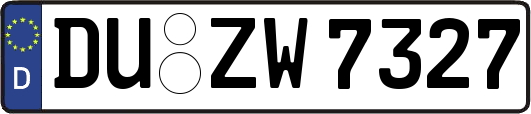 DU-ZW7327
