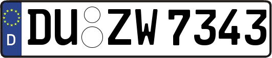DU-ZW7343