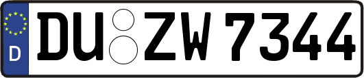 DU-ZW7344