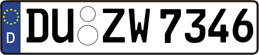 DU-ZW7346