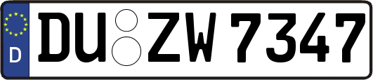 DU-ZW7347