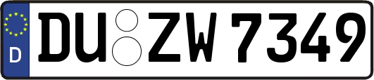 DU-ZW7349