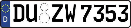 DU-ZW7353