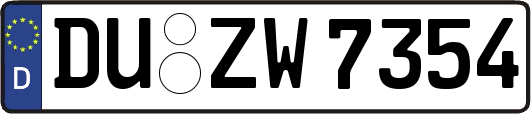 DU-ZW7354