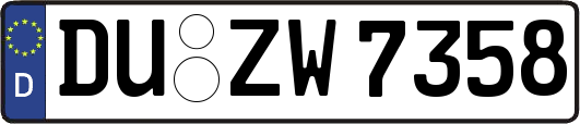 DU-ZW7358