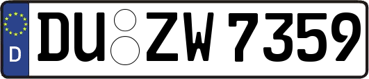 DU-ZW7359