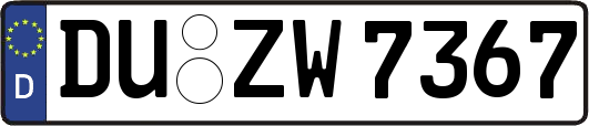 DU-ZW7367