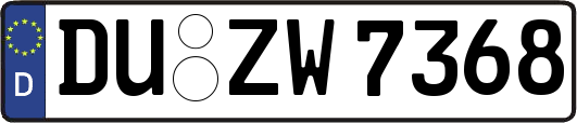 DU-ZW7368
