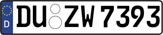 DU-ZW7393
