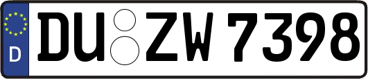 DU-ZW7398
