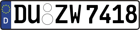 DU-ZW7418