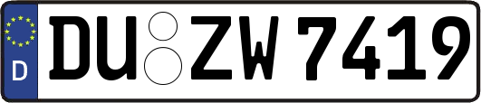 DU-ZW7419