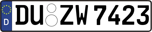 DU-ZW7423