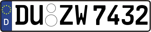 DU-ZW7432