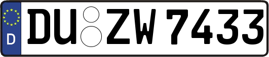 DU-ZW7433