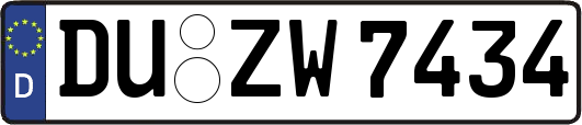 DU-ZW7434