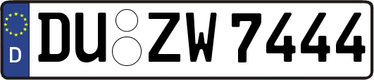 DU-ZW7444