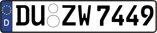 DU-ZW7449