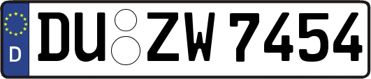 DU-ZW7454