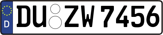 DU-ZW7456