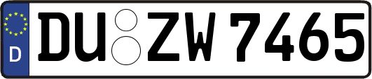 DU-ZW7465