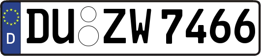 DU-ZW7466