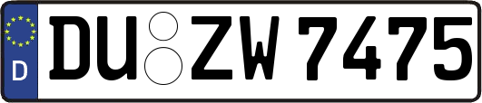 DU-ZW7475