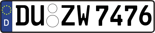 DU-ZW7476