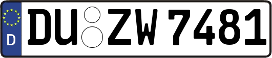 DU-ZW7481
