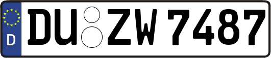 DU-ZW7487