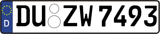 DU-ZW7493