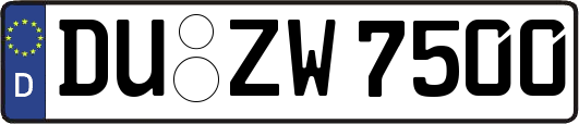 DU-ZW7500