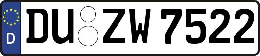 DU-ZW7522