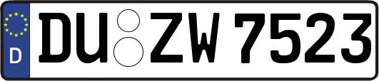 DU-ZW7523