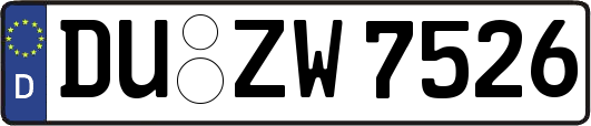DU-ZW7526