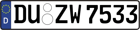 DU-ZW7533