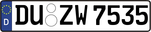 DU-ZW7535