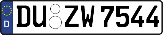DU-ZW7544