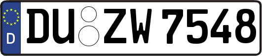 DU-ZW7548