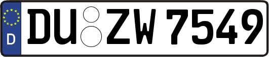DU-ZW7549