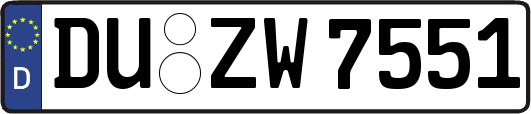 DU-ZW7551