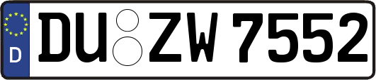 DU-ZW7552