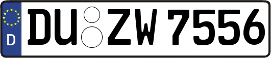 DU-ZW7556