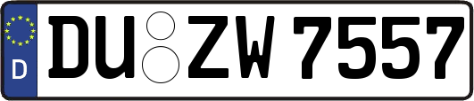 DU-ZW7557