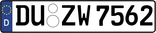 DU-ZW7562