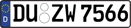 DU-ZW7566