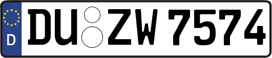 DU-ZW7574