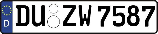 DU-ZW7587