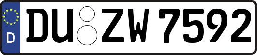 DU-ZW7592