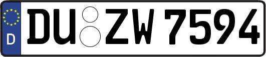 DU-ZW7594